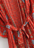 Kimono bohemio chic Delirium para mujer - Vestido rojo